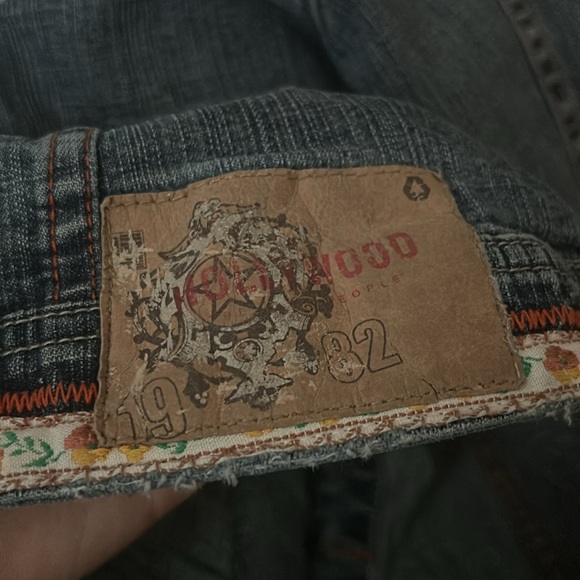 Y2K denim floral trim jacket - Picture 10 of 12